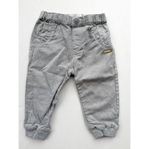Mayoral Gray Check Pants